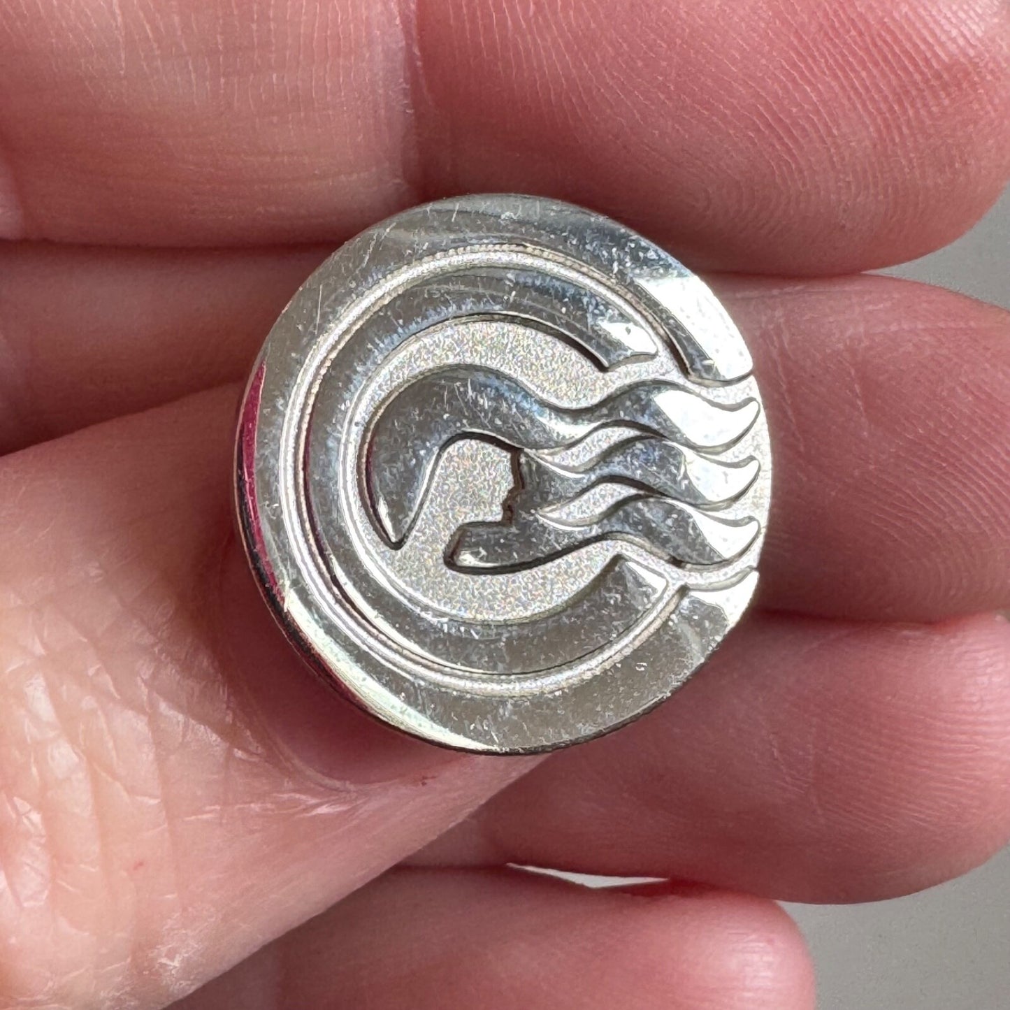 Princess Cruises Platinum Tier Logo The Captain's Circle Lapel Pin Cruise Silver