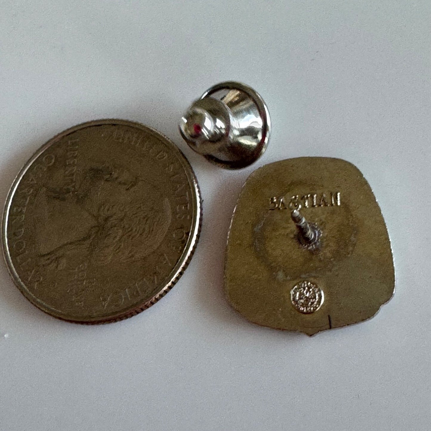 Vintage United Brotherhood of Carpenters 25 Years Pin Tie Tack Union UBC