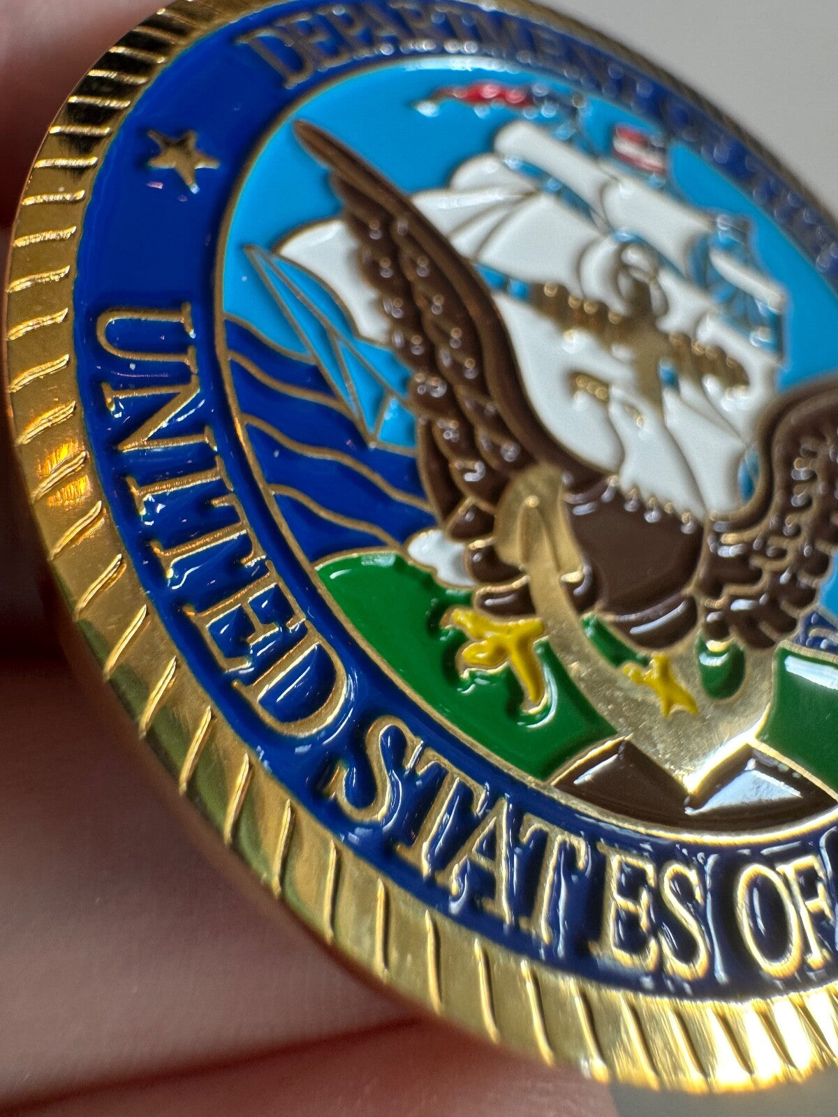 NCIS Department of the Navy Challenge Coin
