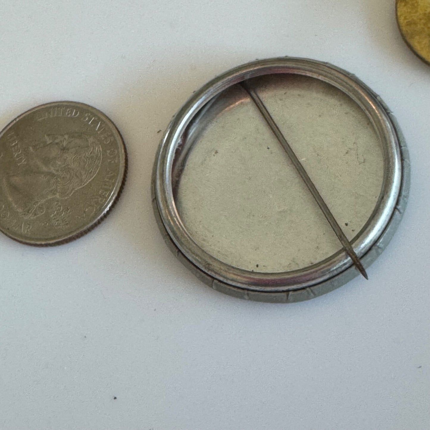 Christian Wheat & Fish Ministry Emblem Round Pin