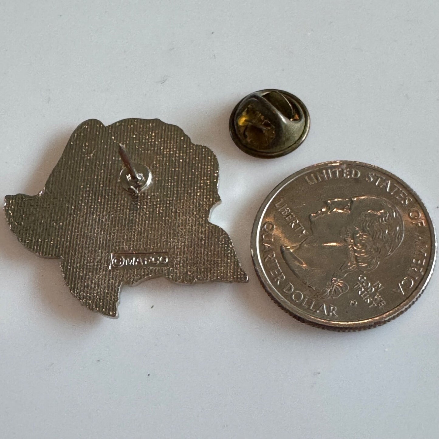 Vintage Yellow Rose of Texas Souvenir Tourist Lapel Pin