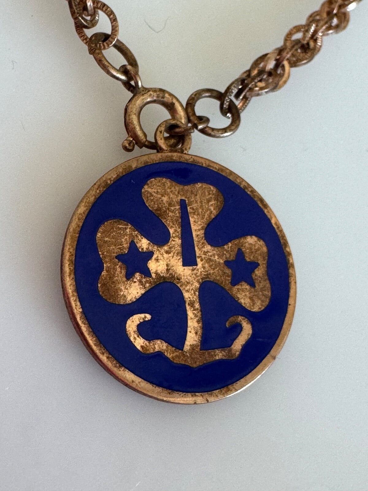 Vintage Girl Scouts Charm Bracelet