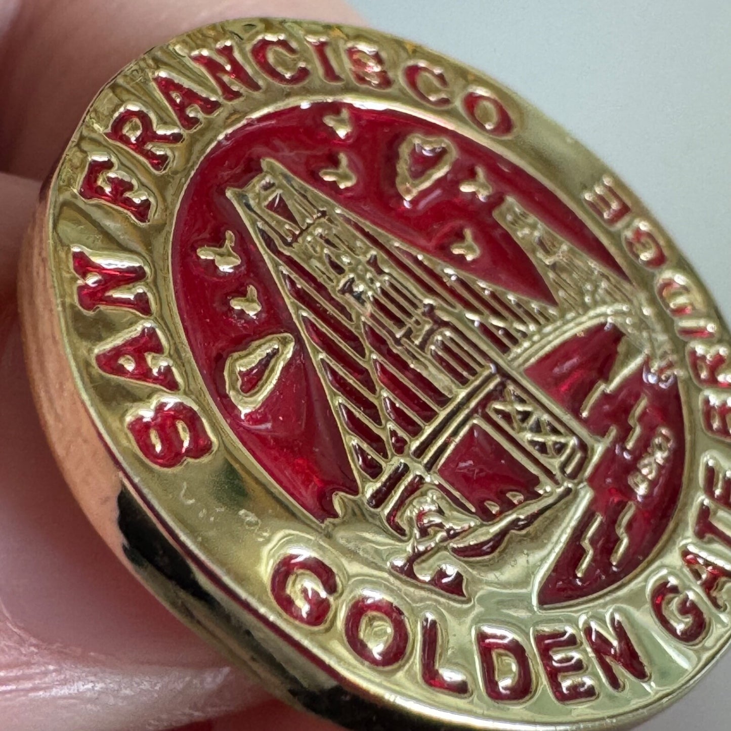 San Francisco Golden Gate Bridge Lapel Pin – California, USA