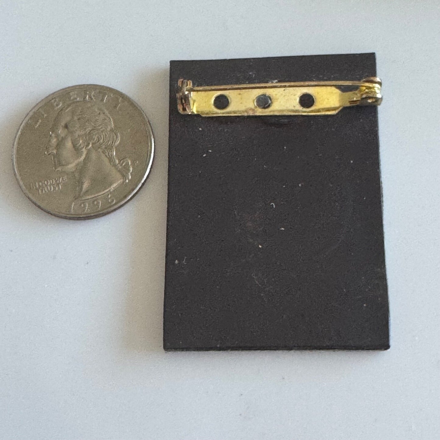 Vintage CPA Certified Public Accountants Canceled US Postage Stamp Brooch Pin