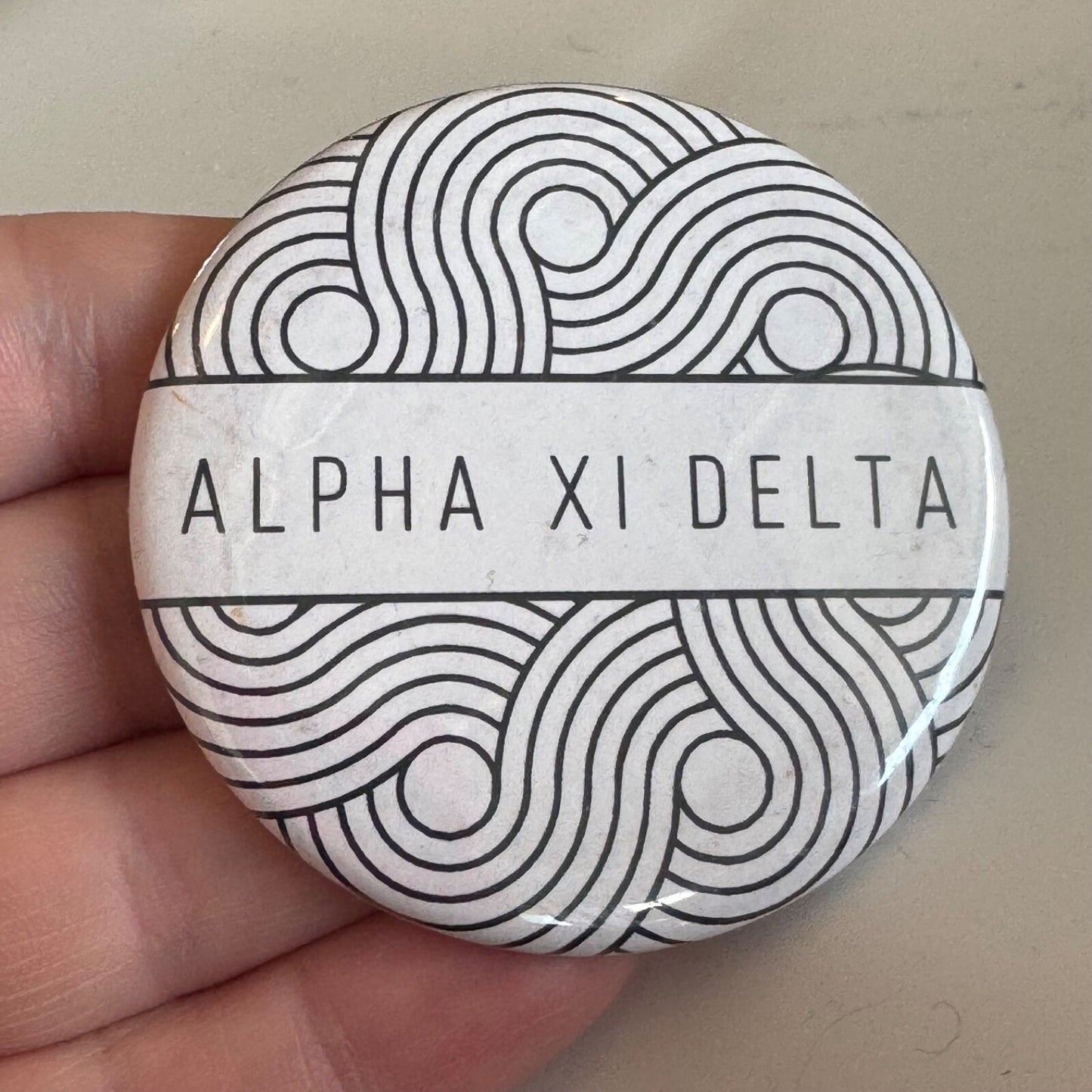 Alpha Xi Delta Lapel Pin Button