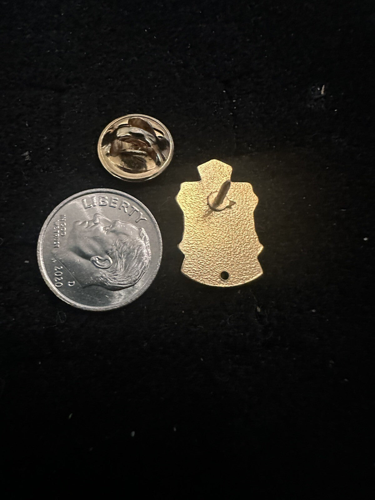 40 Year FLEET RESERVE ASSN USMC USN USCG Military Pin Green Jewel