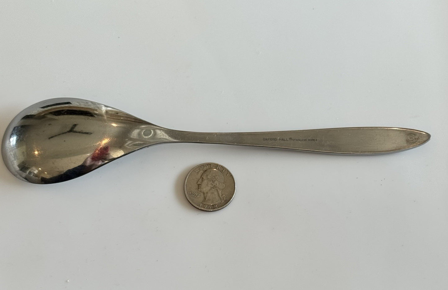 LIBRA By Oxford Hall - PLACE / OVAL SOUP SPOON - MCM Flatware Korea 7 7/8”