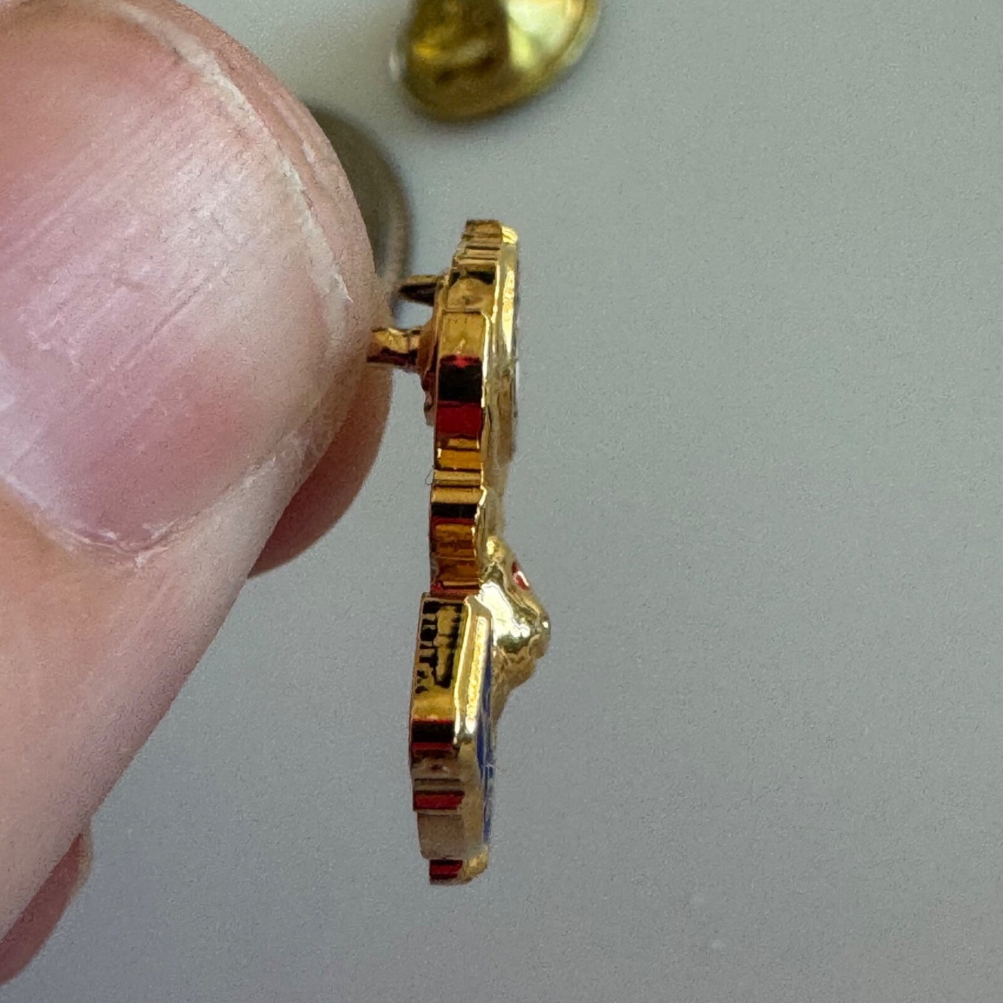 Vintage 50 Year Elks Club Member BPOE Lapel Pin Tie Tack Years