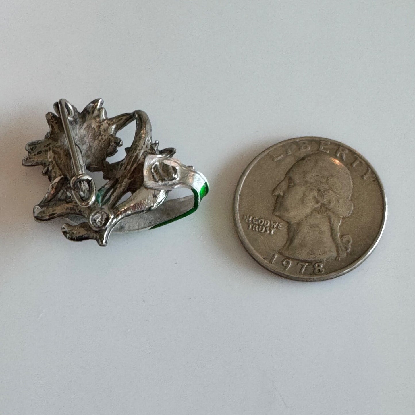 Vintage Berchtesgaden Edelweiss Flower Pin – Alpine Souvenir Badge