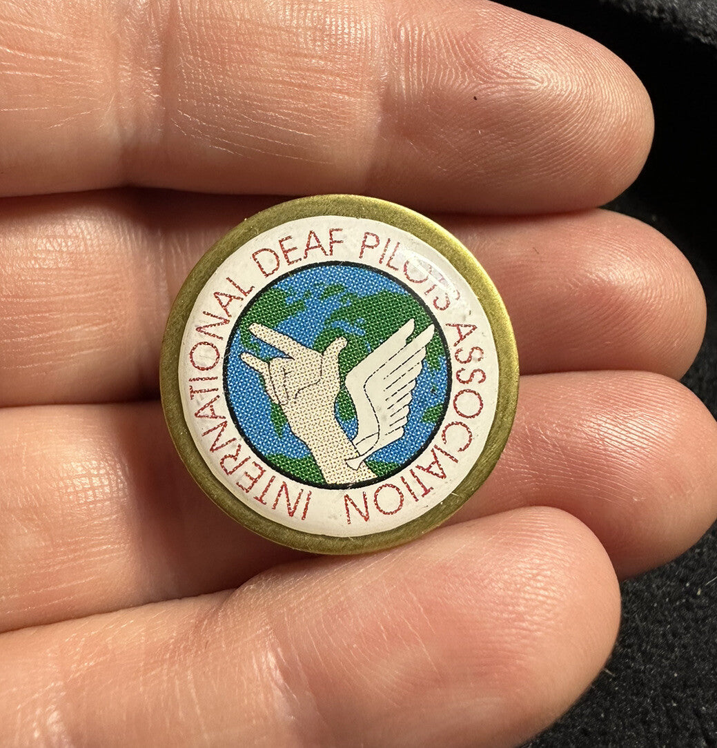 International Deaf Pilots Association Lapel Pin