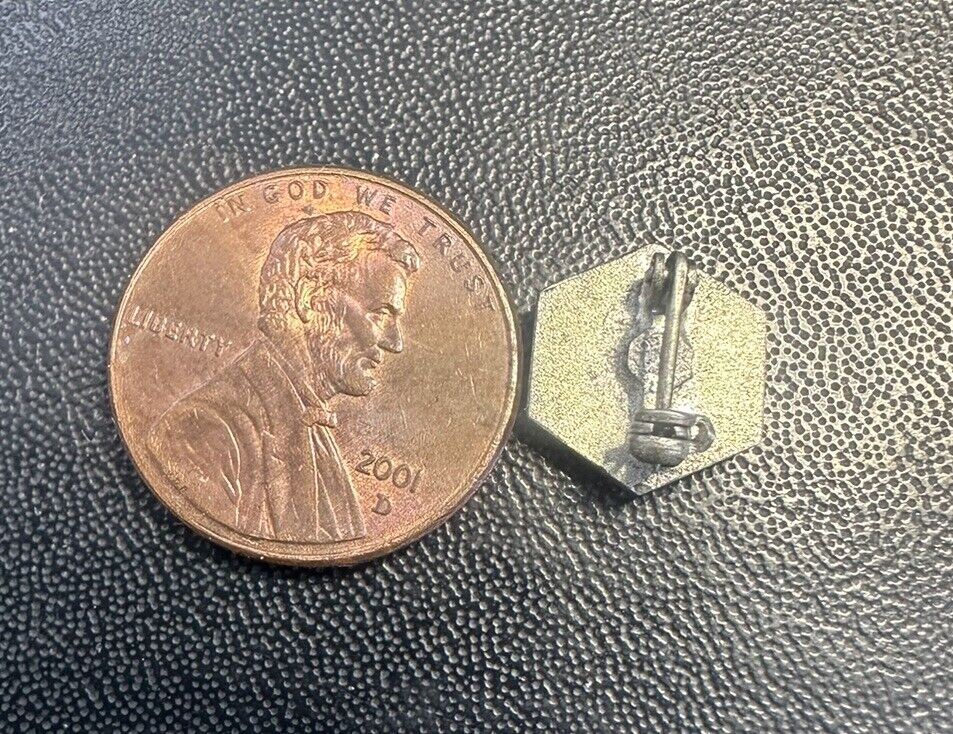 Vintage 1960 Catholic Chi Rho Lapel Pin Brooch Mini Jewelry Religious M P X Gift