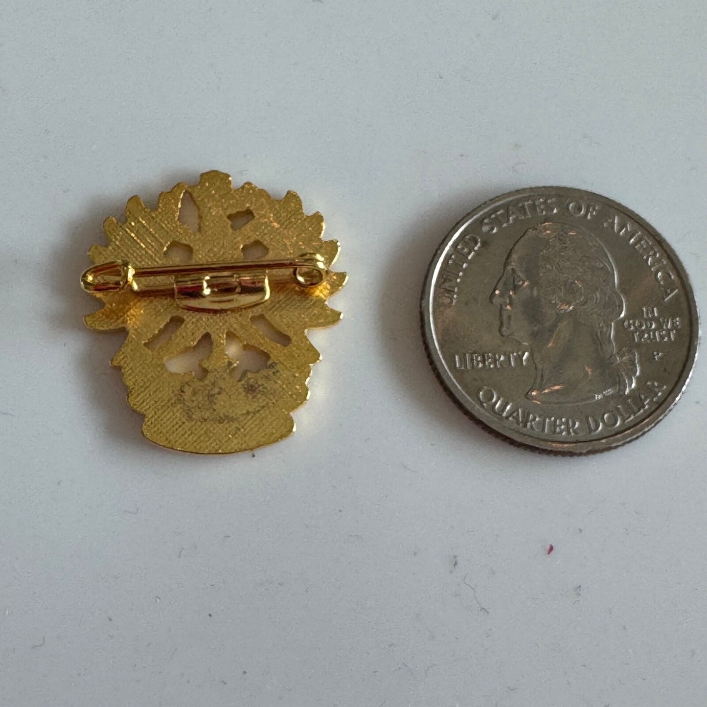 24kt Gold Plated Tirol Alpine Email Souvenir Lapel Pin
