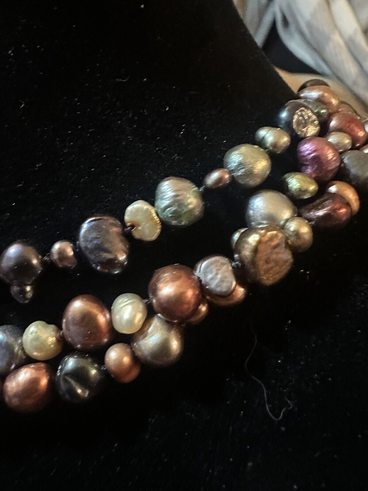 50” Necklace Multicolor & Size Dyed Freshwater Pearls Purple Blue & More Endless