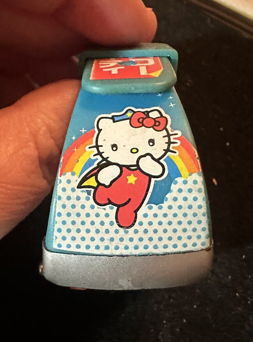 RARE 2007 Sanrio Hello Kitty Calculator Watch Wristwatch Superhero As is HK 1093