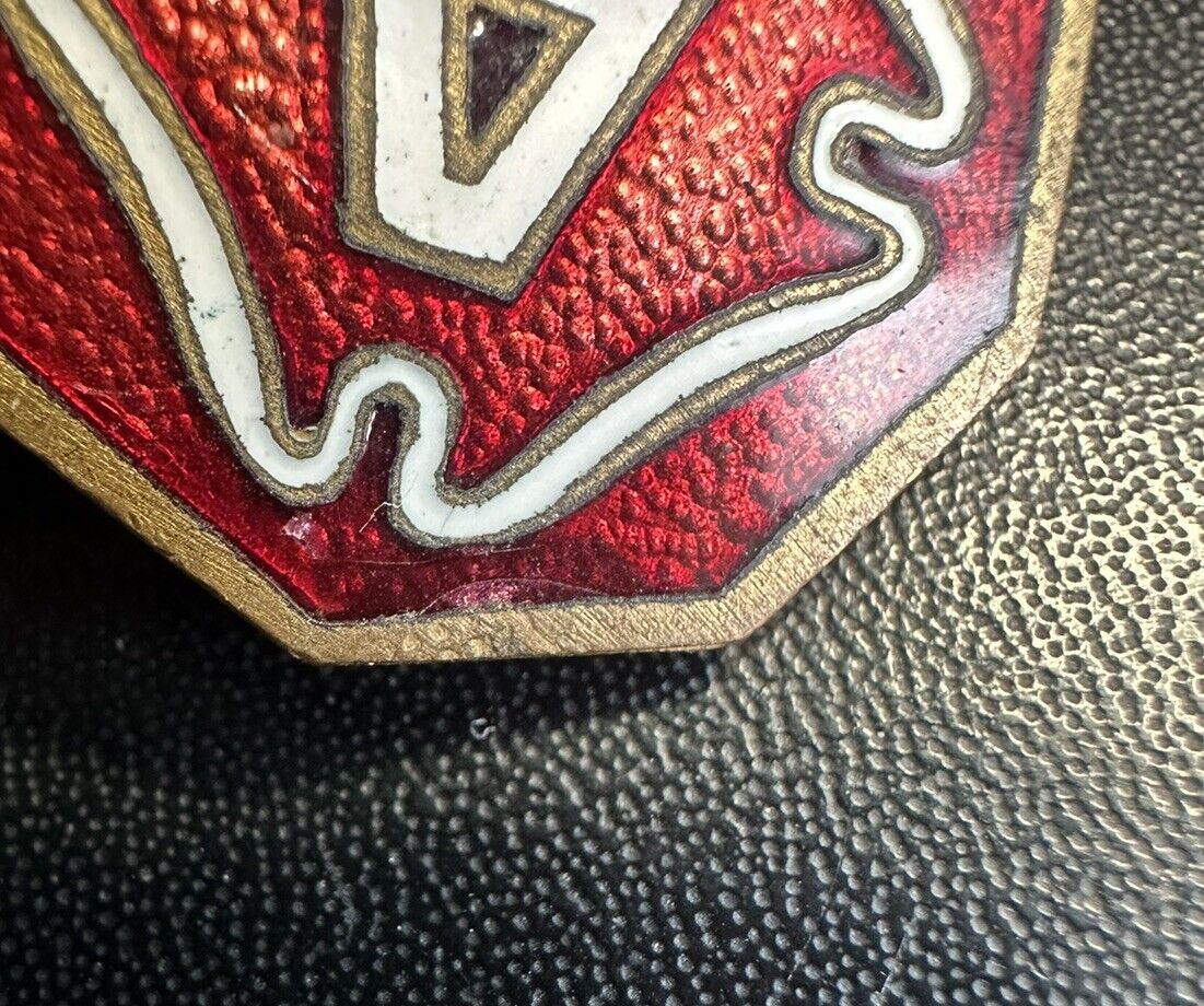9th Army Lapel Hat Pin WW2 US Army WWII