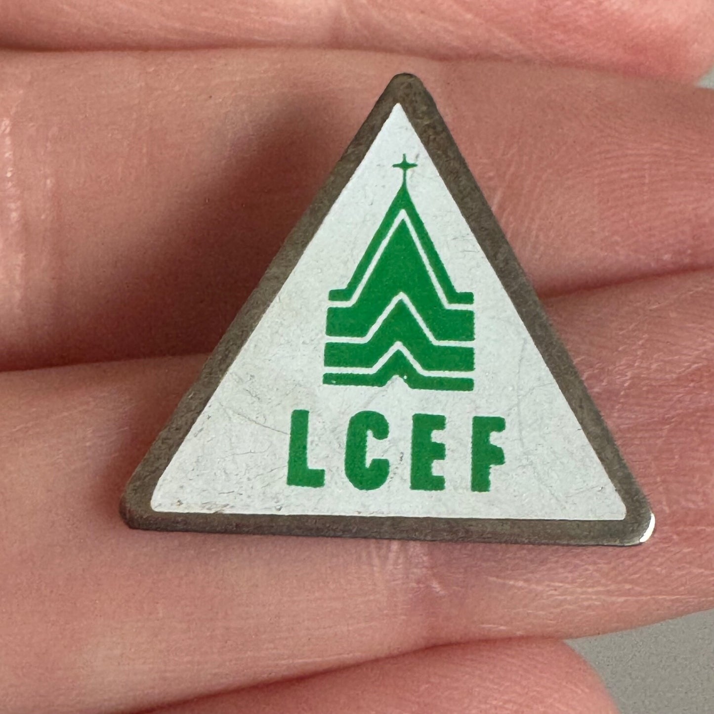 Vintage Lutheran Church Extension Fund Lapel Pin LCEF