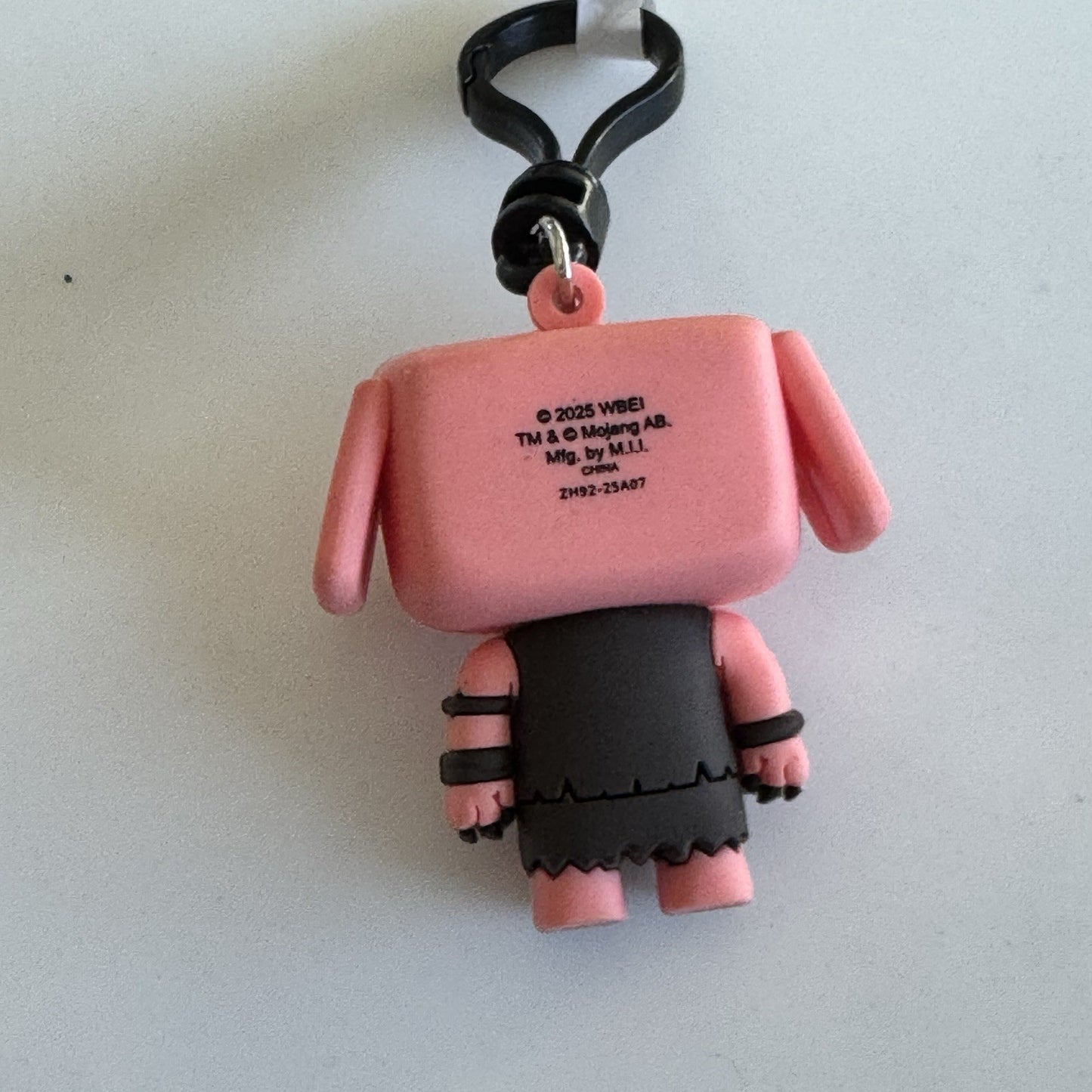 Monogram A Minecraft Movie Figural Bag Clip Piglin Warrior Key Chain
