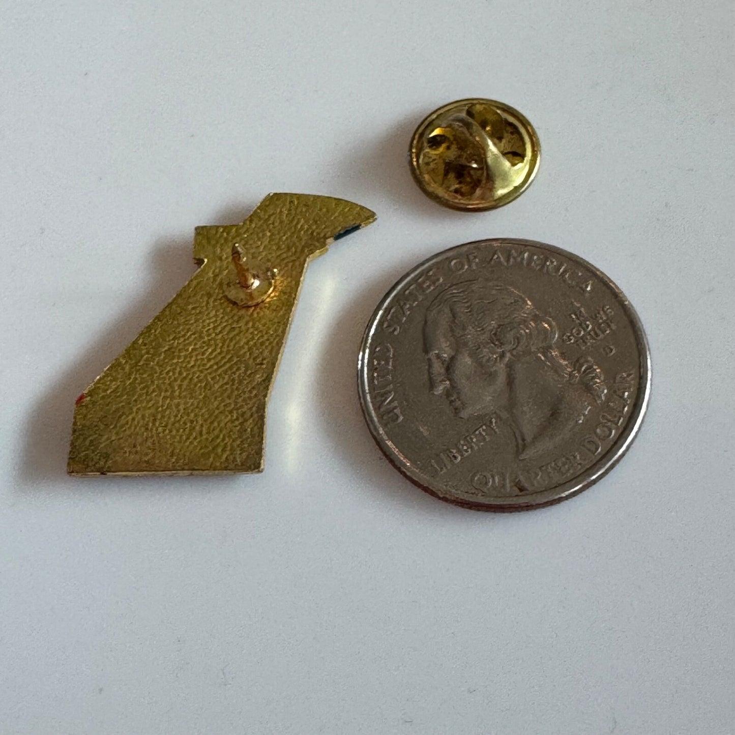Vintage Carnival Cruises Conquest Tail Fin Lapel Pin