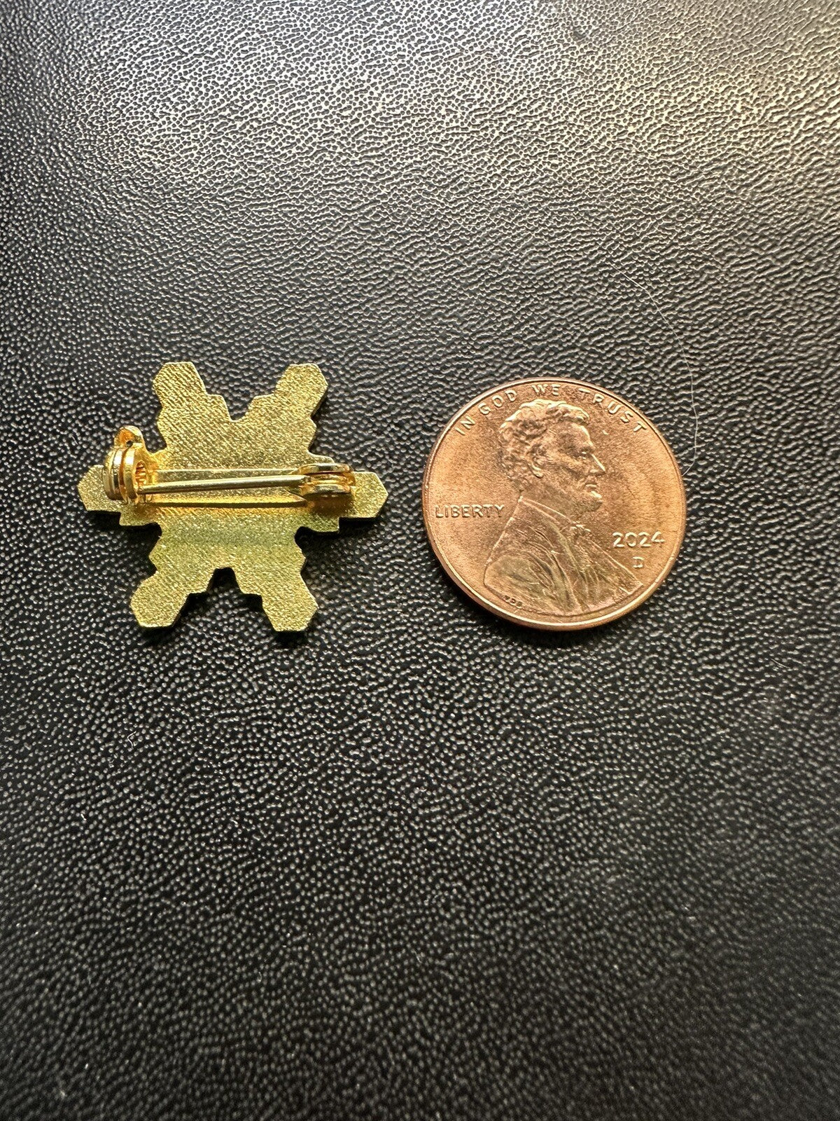 Alta Ski Resort Utah Snowflake Metal Hat Lapel Vest Pin