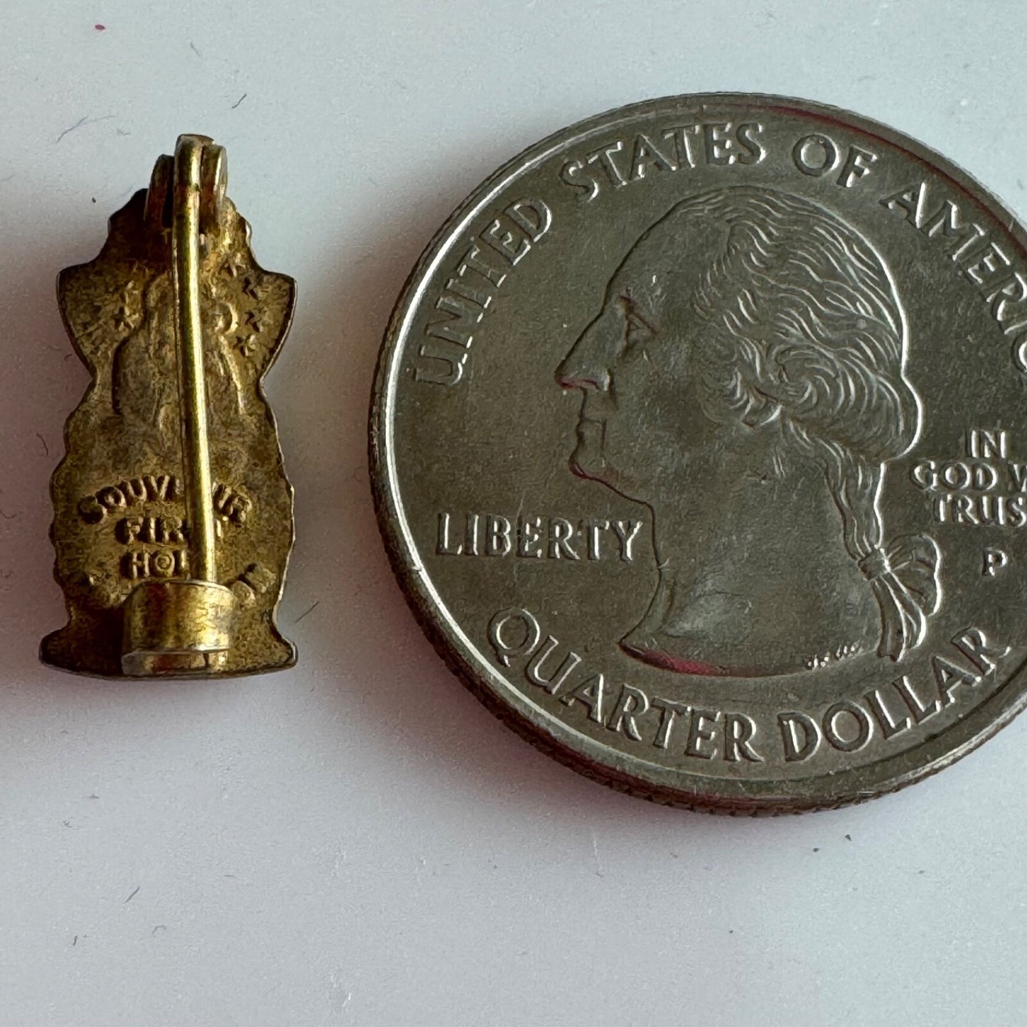 Vintage IHS Chalice and Cross Holy First Communion Pin Catholic Religious Symbol