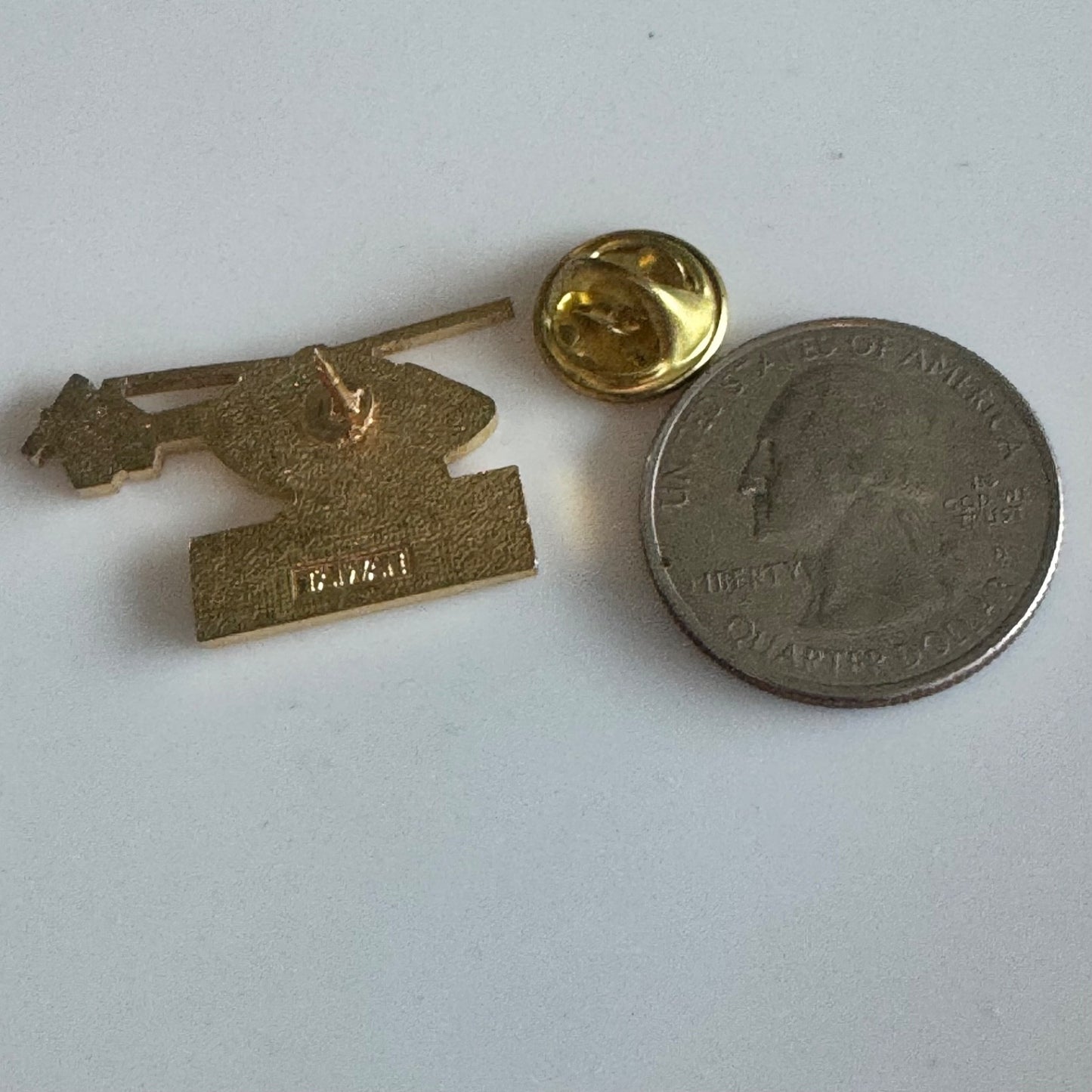 Vtg Samaritan Air Evac Helicopter Enamel Lapel Pin Medical Emergency Badge