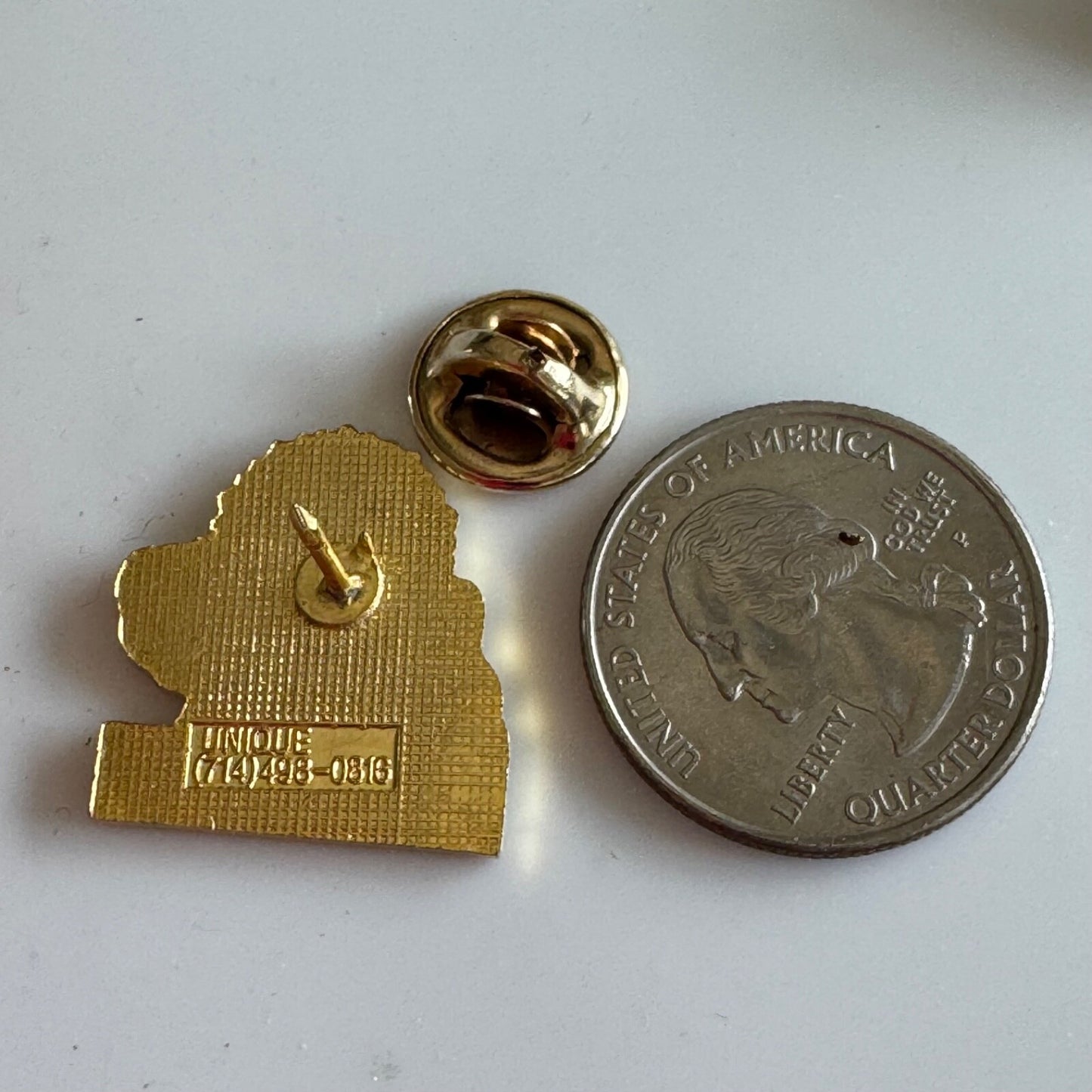 Vintage FBI Buffalo Bureau New York Enamel Lapel Pin NY