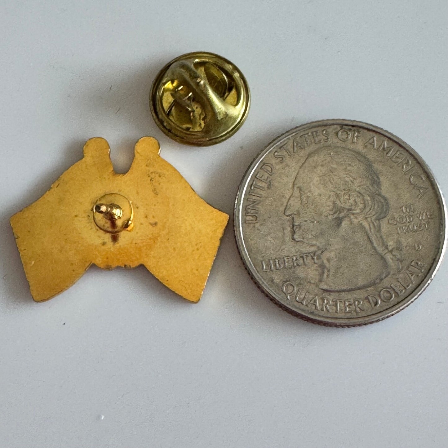 Vtg Israel France SIBAT Flag Pin International Defense Cooperation Directorate