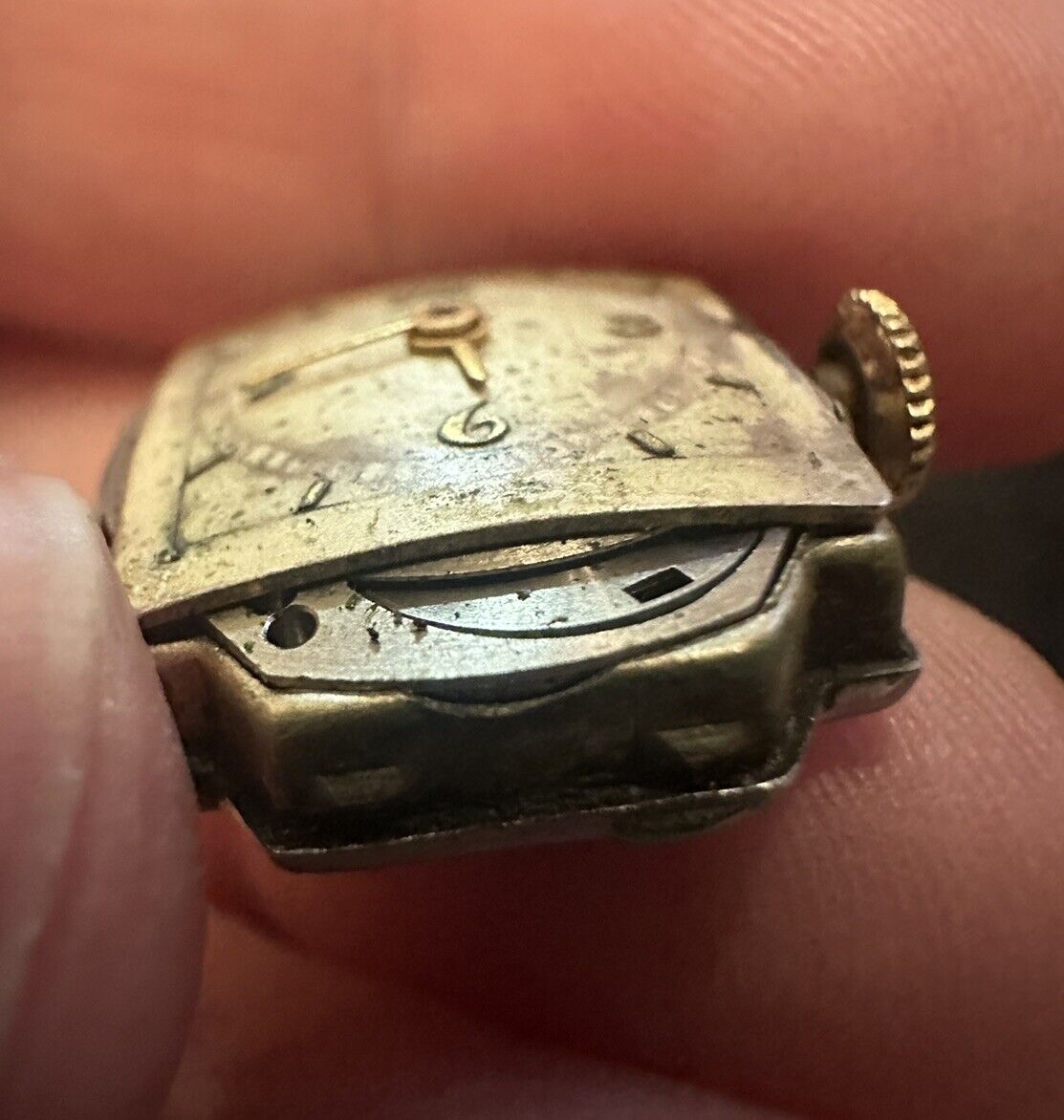 WWII Era MEDICAL CENTER Wristwatch BULOVA 17 j USA 10 k RGP 1943 Parts