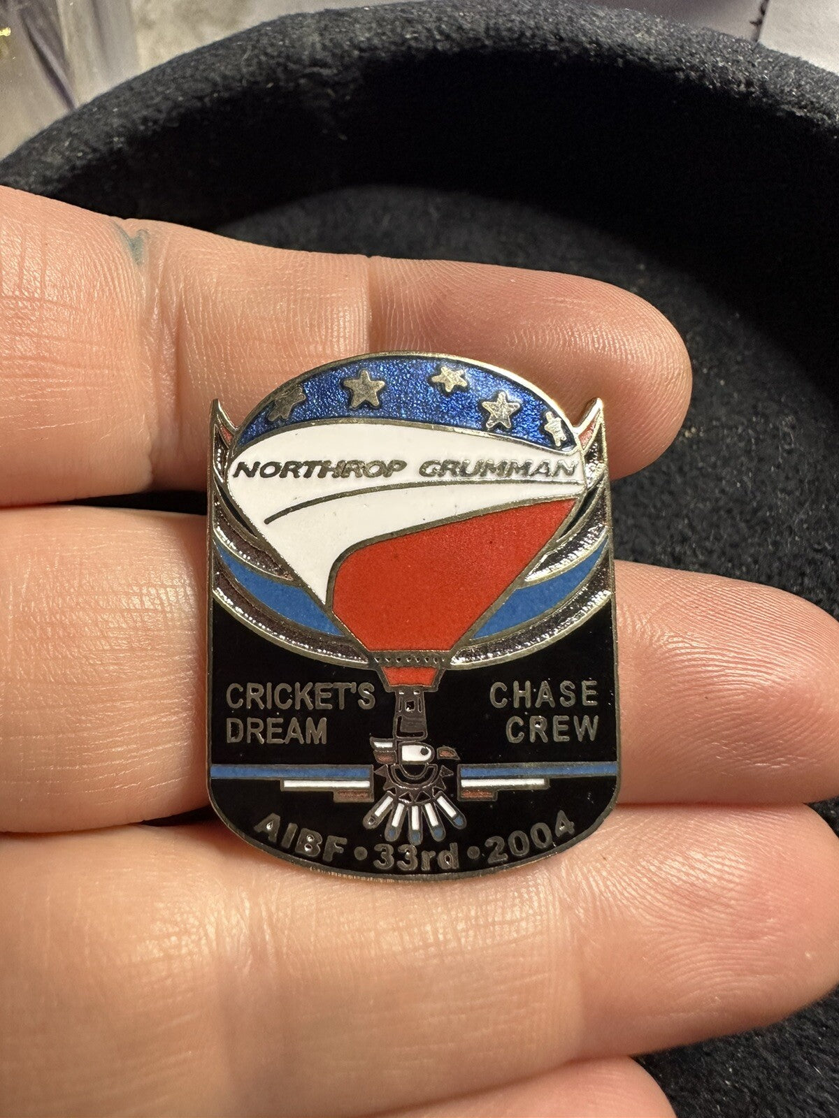 2004 Albuquerque Chase Crew Pin Northrop Grumman Balloon Fiesta AIBF