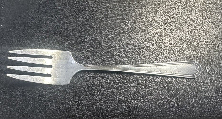 VTG WEIDLICH PRISCILLA STERLING SILVER CHILD BABY FORK