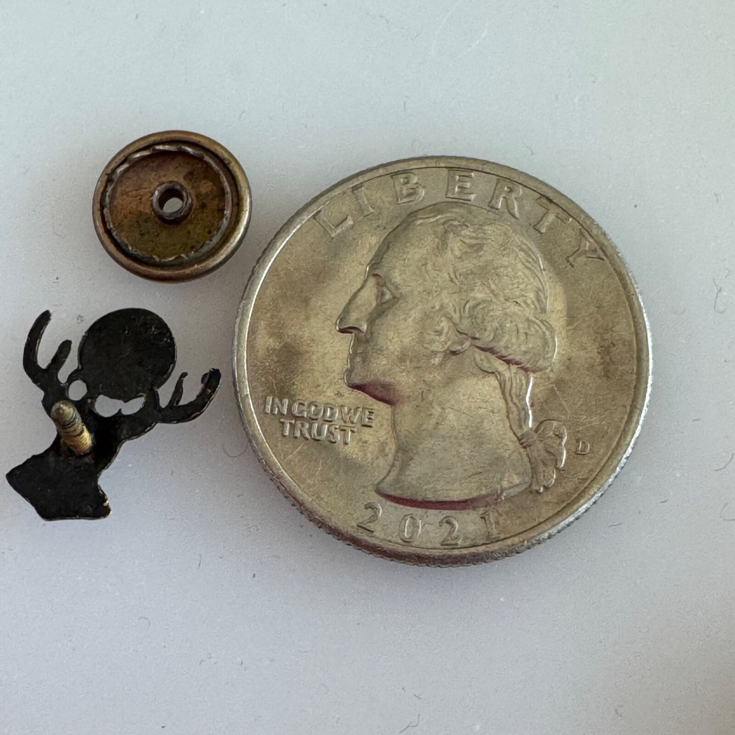 Vtg IBPOEW Screwback Member Lapel Pin Improved Benevolent Order of Elks