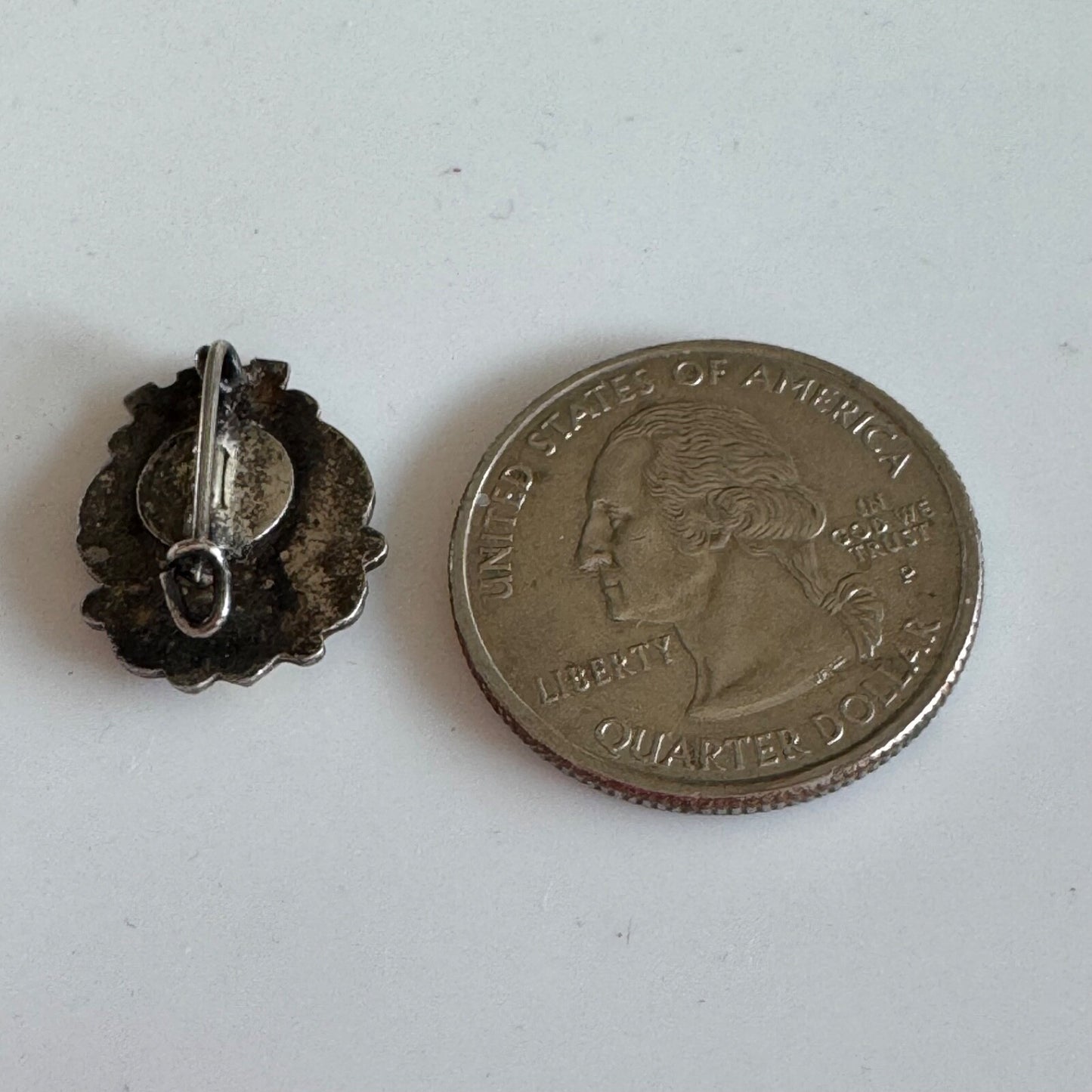 Vintage PASSIONSSPIELE Oberammergau 1950 Germany Lapel Pin Church Cross