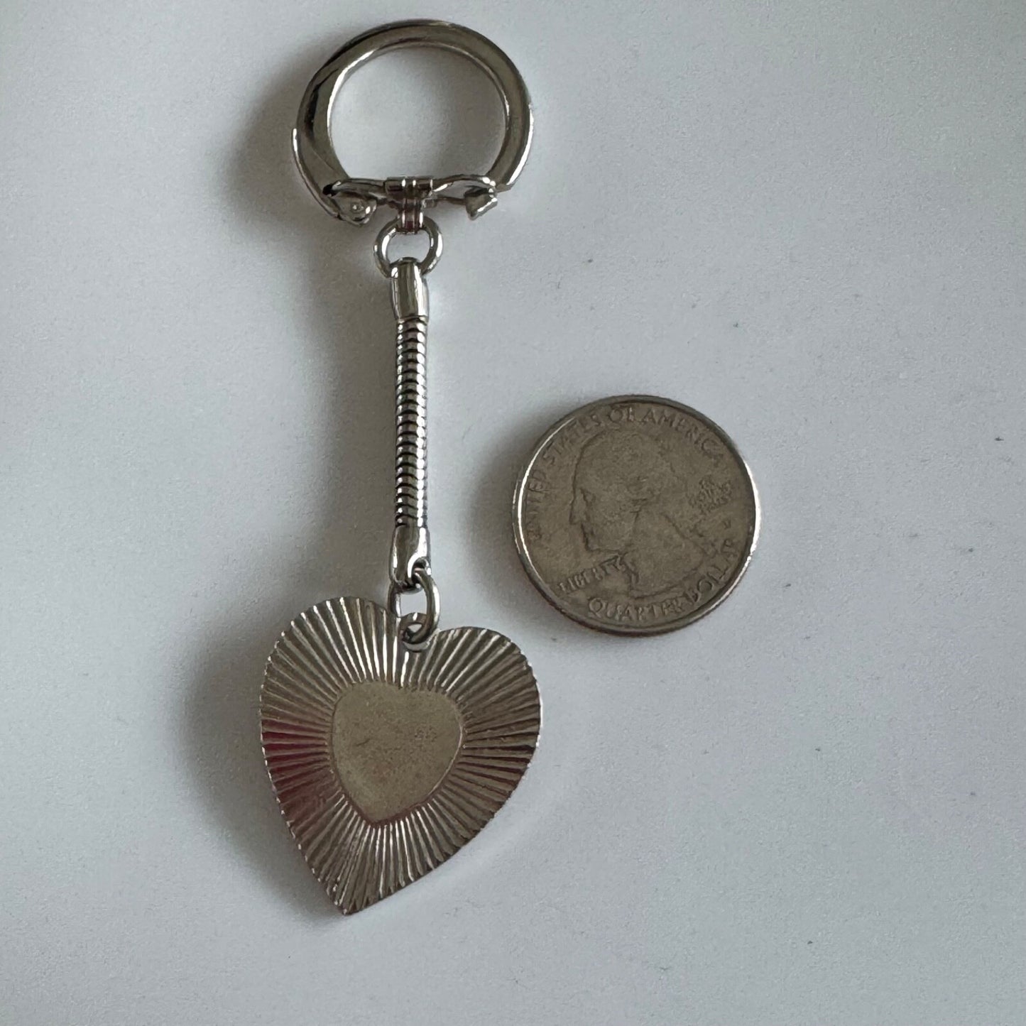 Vintage Social Order of the Beauceant Keychain – Silver Tone Templar SOOB