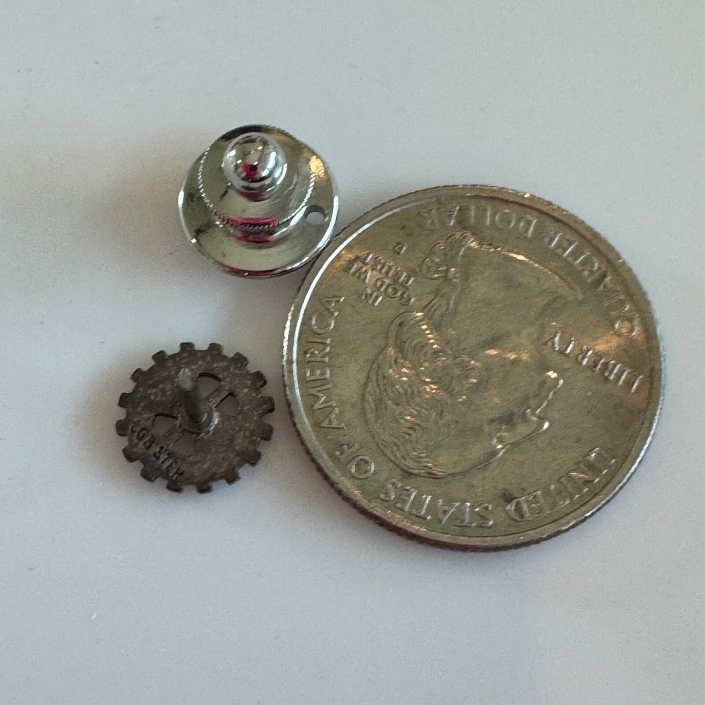 Vintage Sterling Silver American Industrial Arts Association Lapel Pin Tie Tack