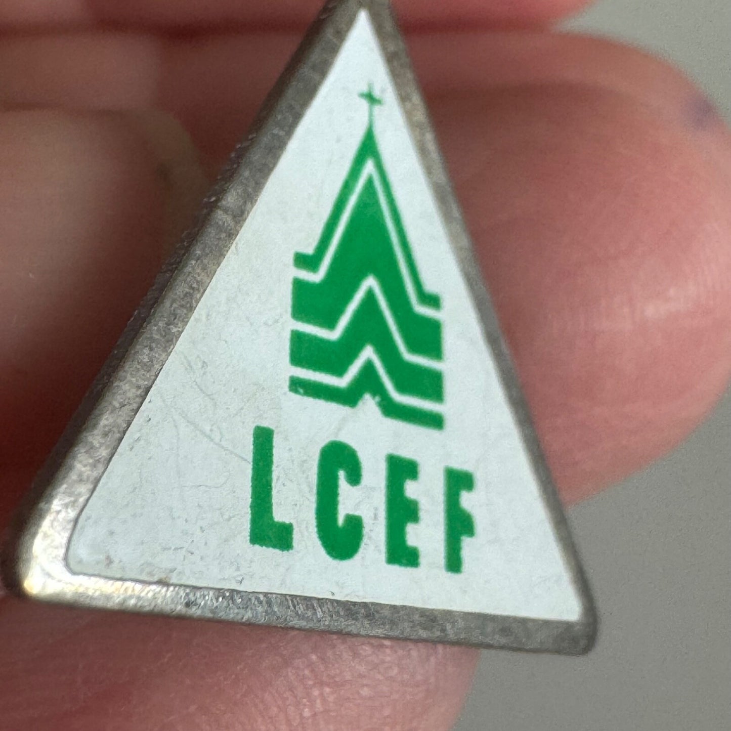 Vintage Lutheran Church Extension Fund Lapel Pin LCEF