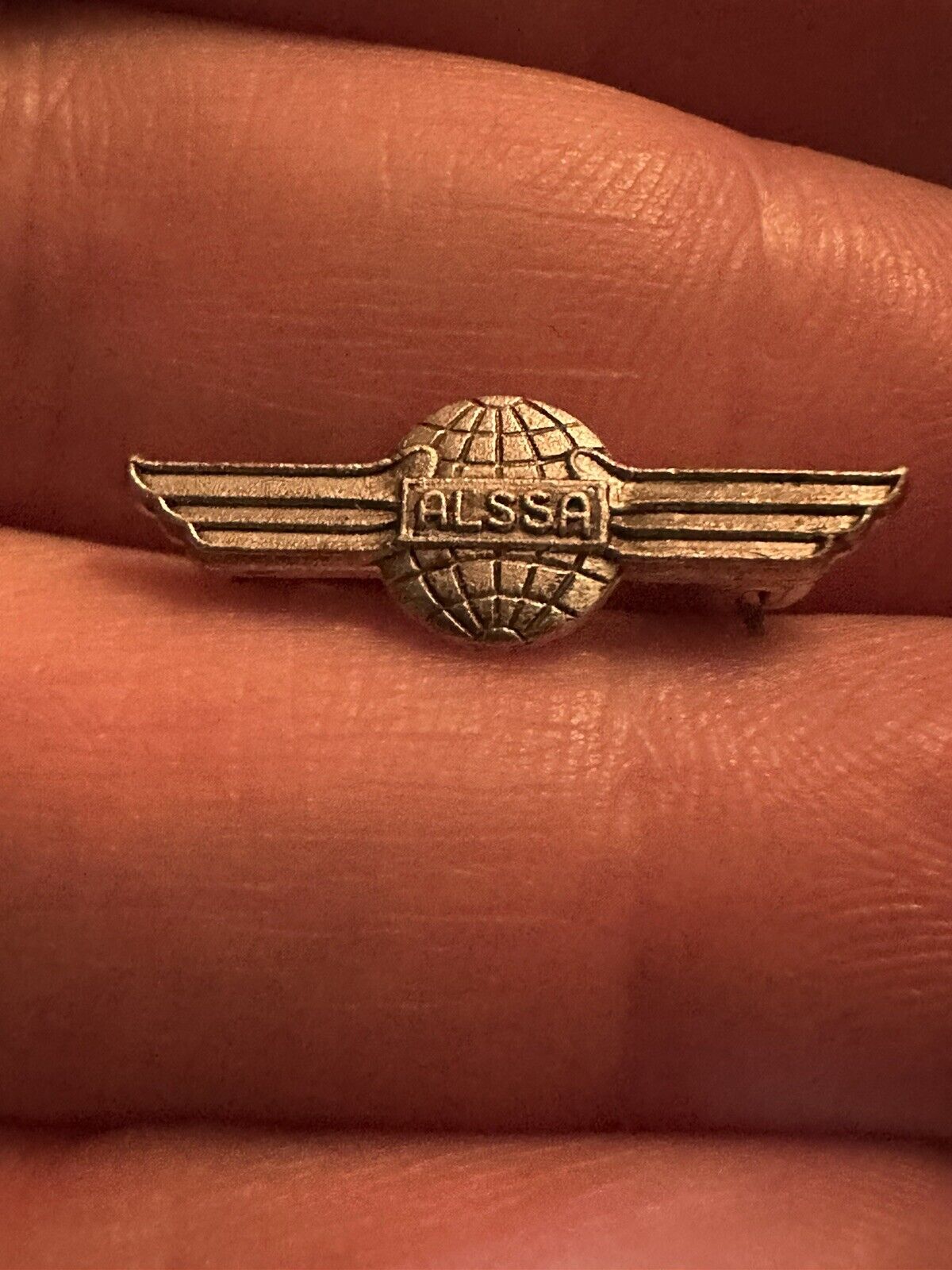 ALSSA Air Line Stewards and Stewardesses Association Union Small Lapel Pin