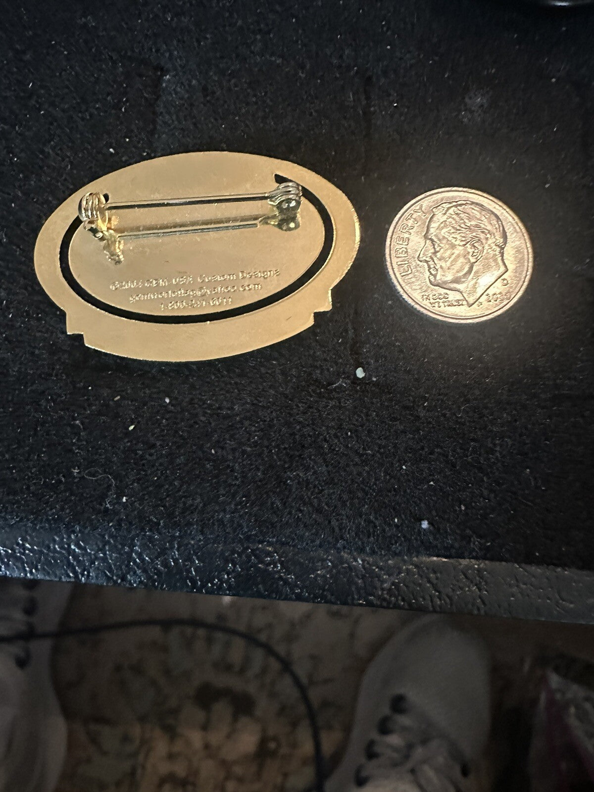 2004 World War II National Memorial Washington D.C. Commemorative Dedication Pin
