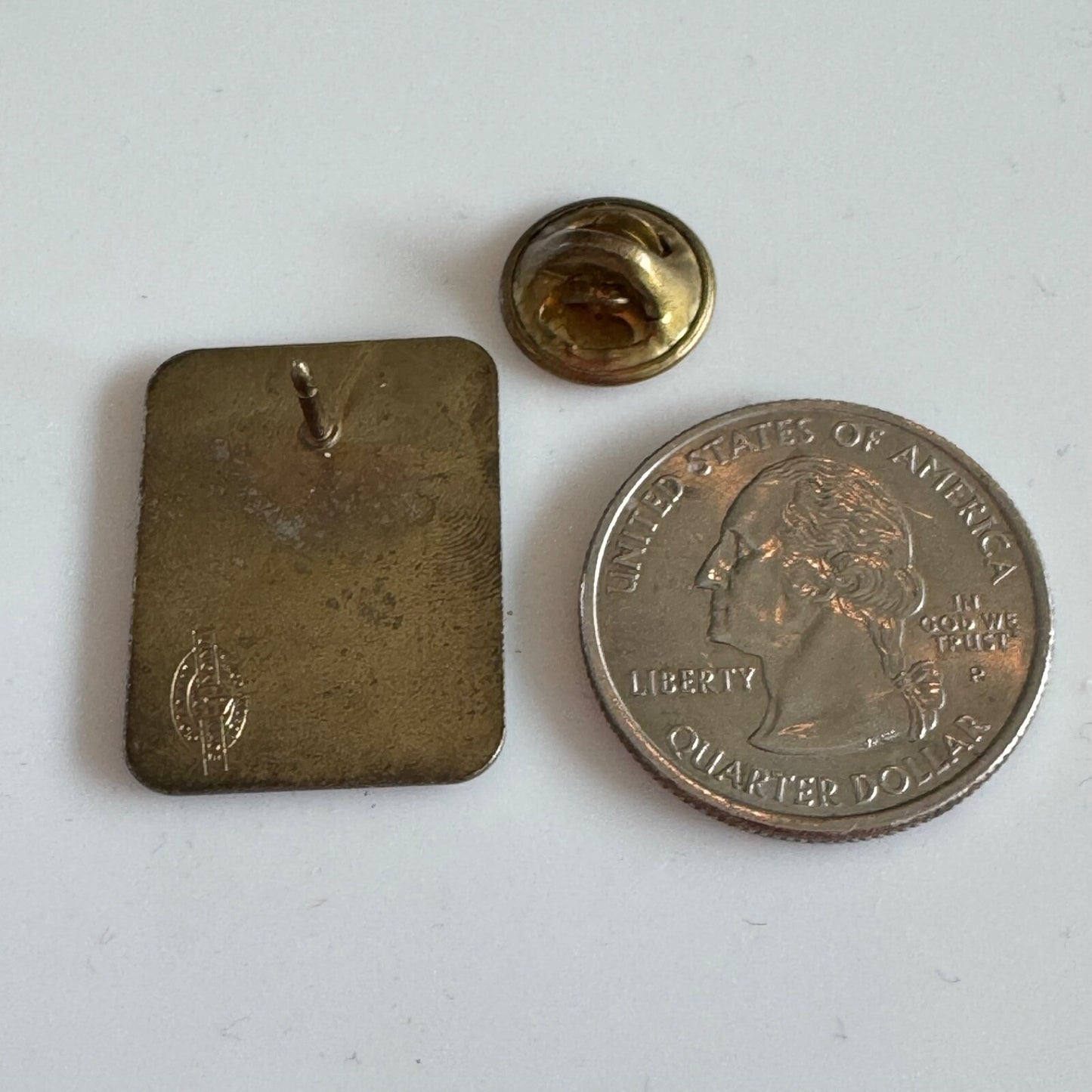 Vintage Warrick County Indiana Lapel Pin Souvenir Tourist