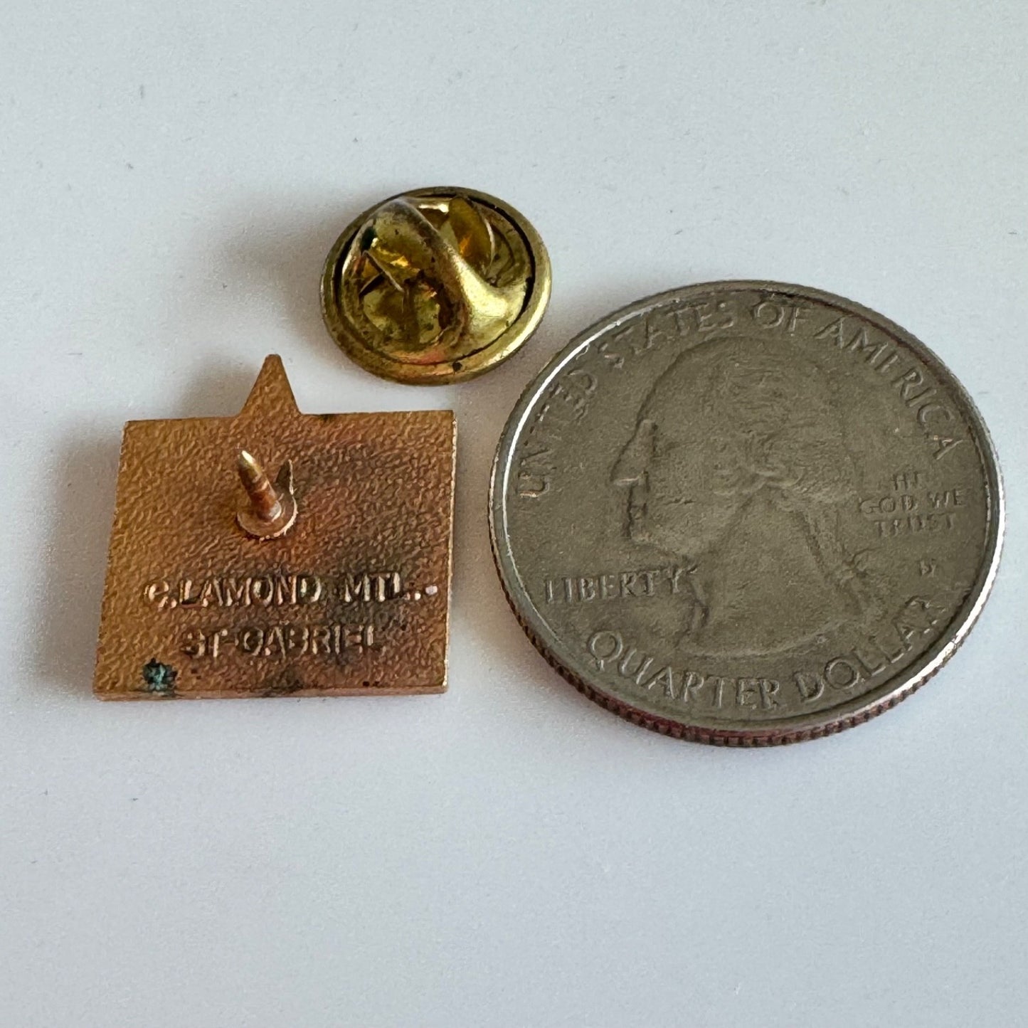 Vintage Casino de Montreal Pin – Black & Gold Canada Gaming Badge