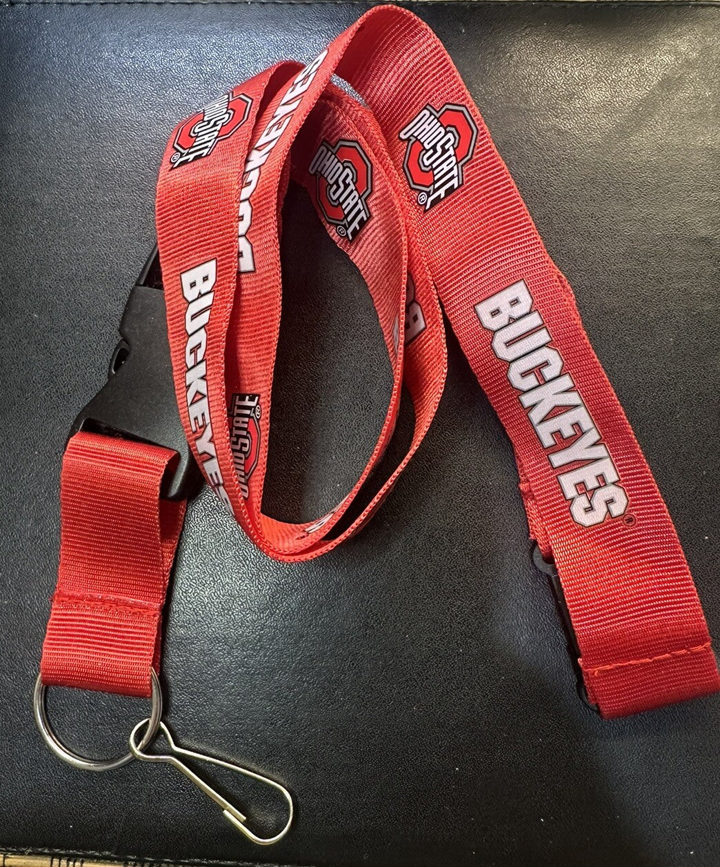 Ohio State Buckeyes NCAA Red Lanyard Unused