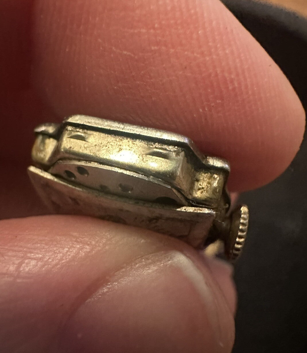 WWII Era MEDICAL CENTER Wristwatch BULOVA 17 j USA 10 k RGP 1943 Parts