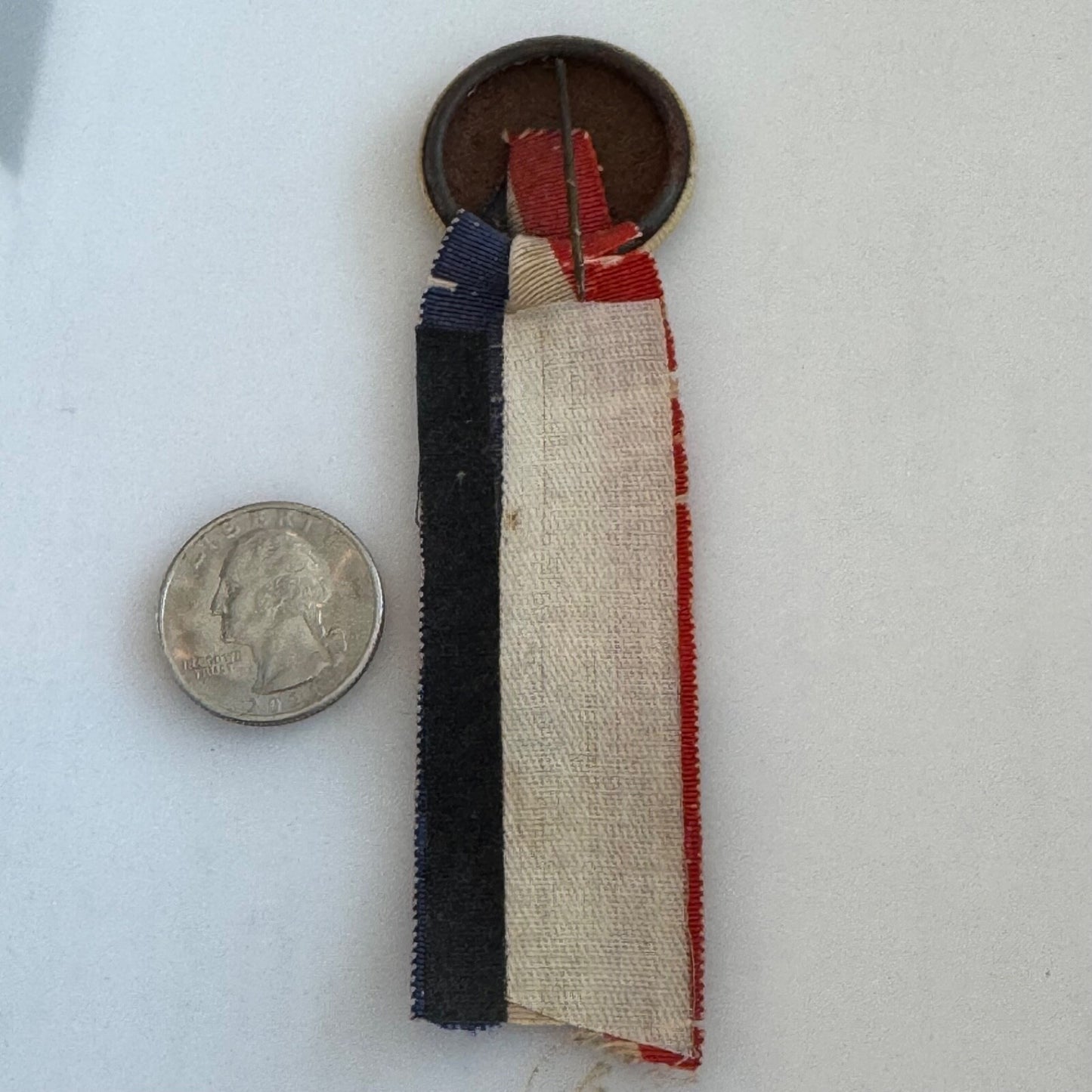 Antique 1919 IOOF FLT Grand Lodge Lapel Pin Button Johnston PA Odd Fellows