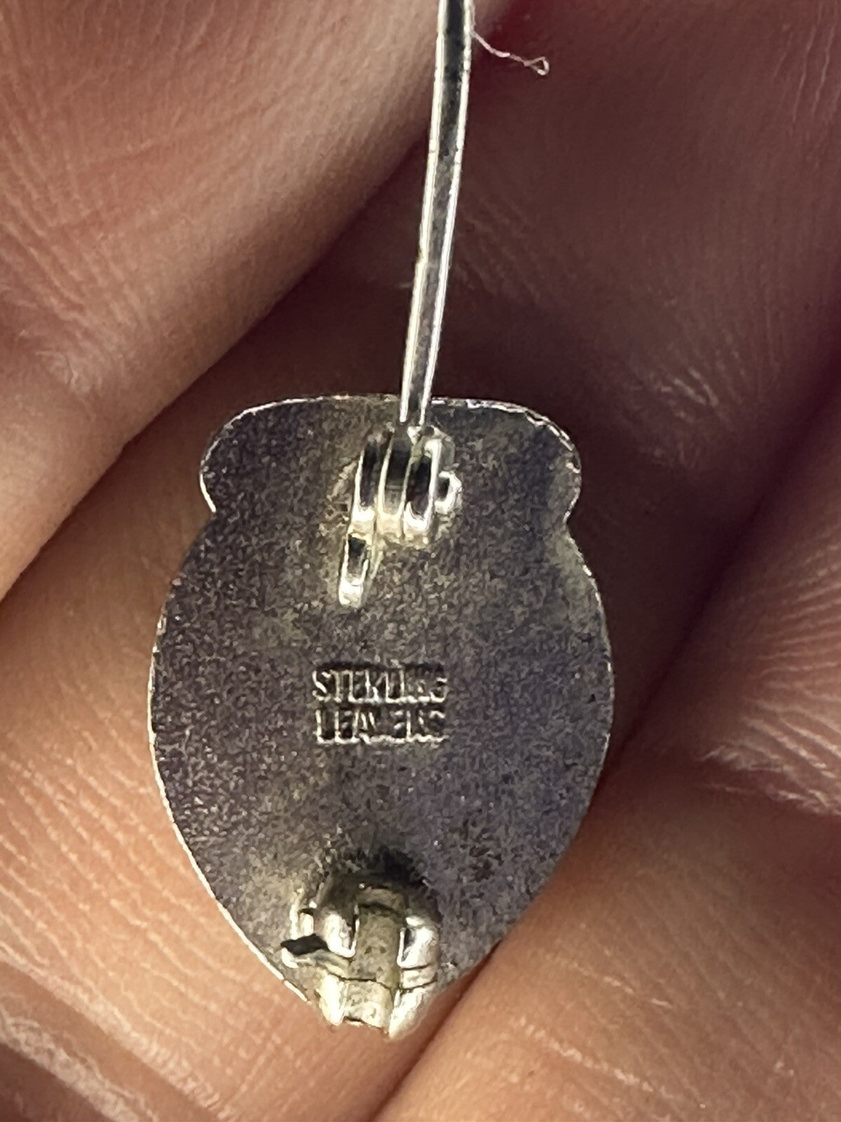 925 Sterling Silver - Vintage Future Teachers Of America FTA Shield Brooch Pin