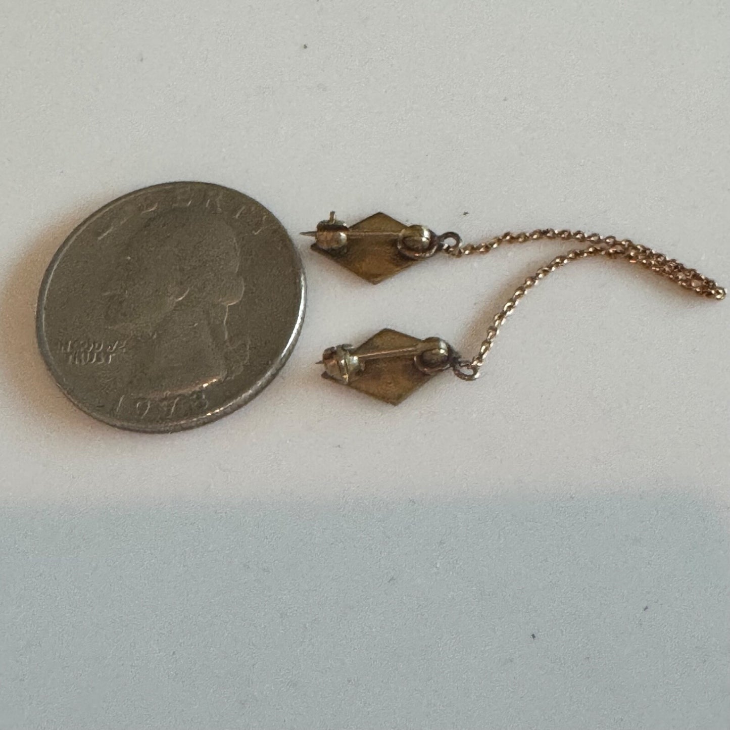 Antique 1923 Fort Wayne Indiana Chain Pin High School College Souvenir Ft.