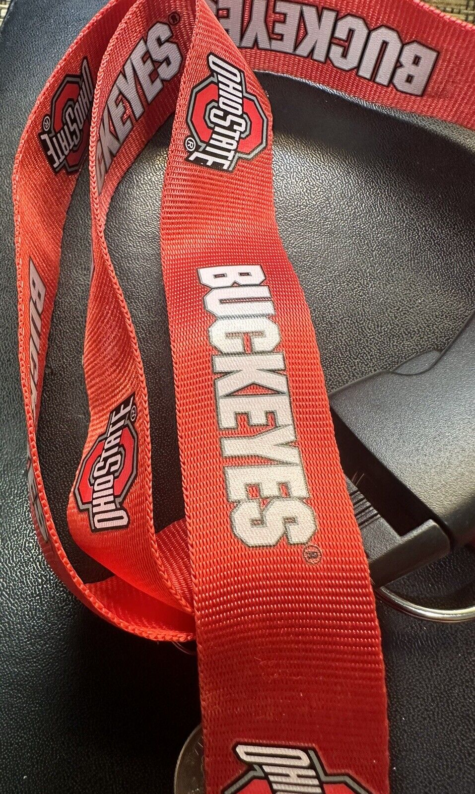 Ohio State Buckeyes NCAA Red Lanyard Unused