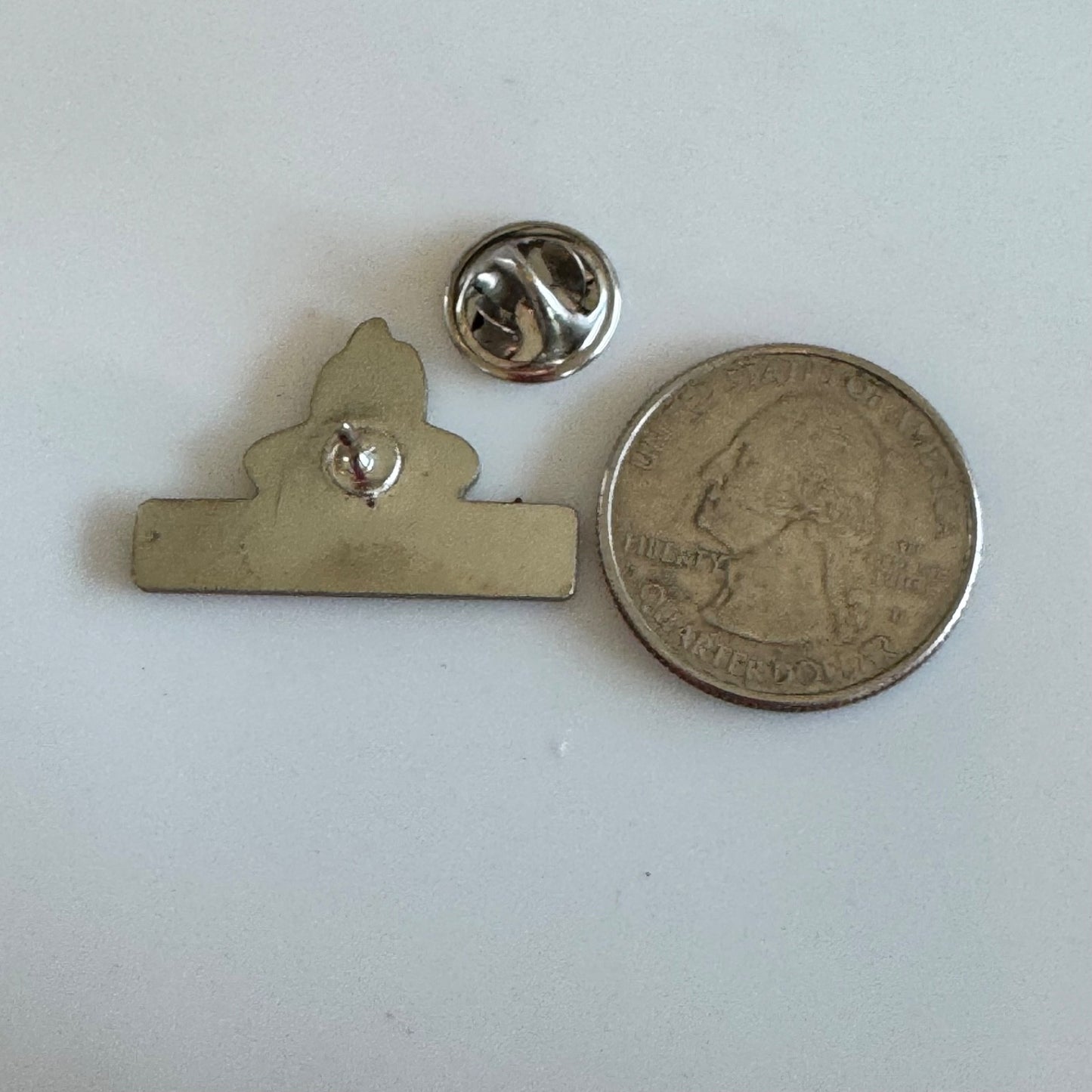 Vintage PartyLite Logo Pin – Silver Tone Candle Company Lapel Badge