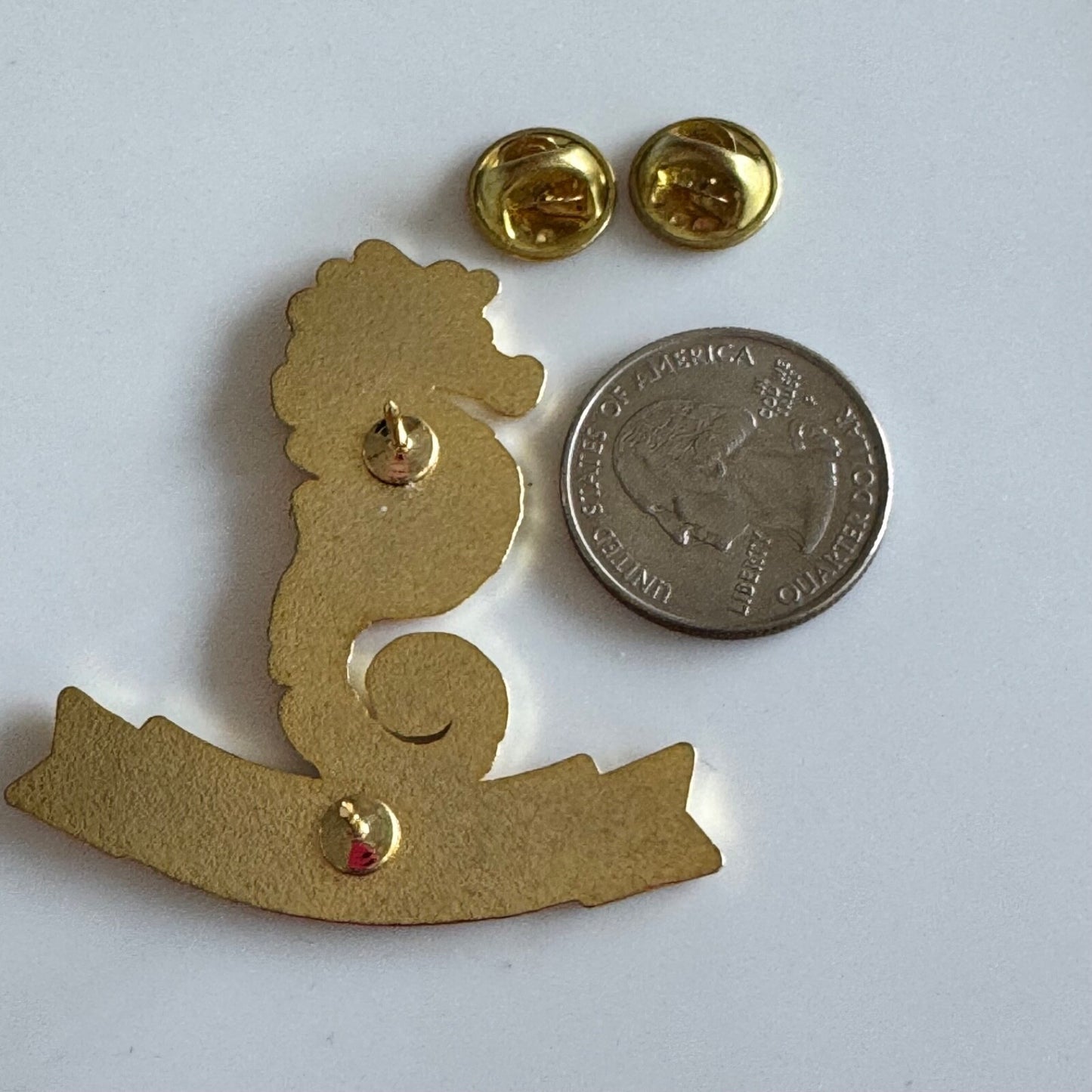 Ye Loyal Krewe of Grace O’Malley 2018 Pin – Gold Seahorse Mardi Gras Gasparilla