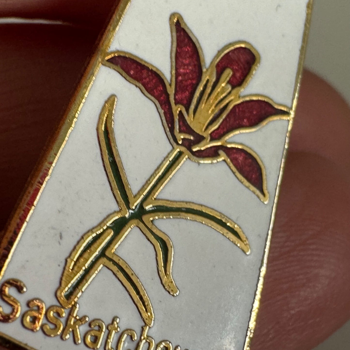 Vintage Saskatchewan Provincial Province Lapel Pin