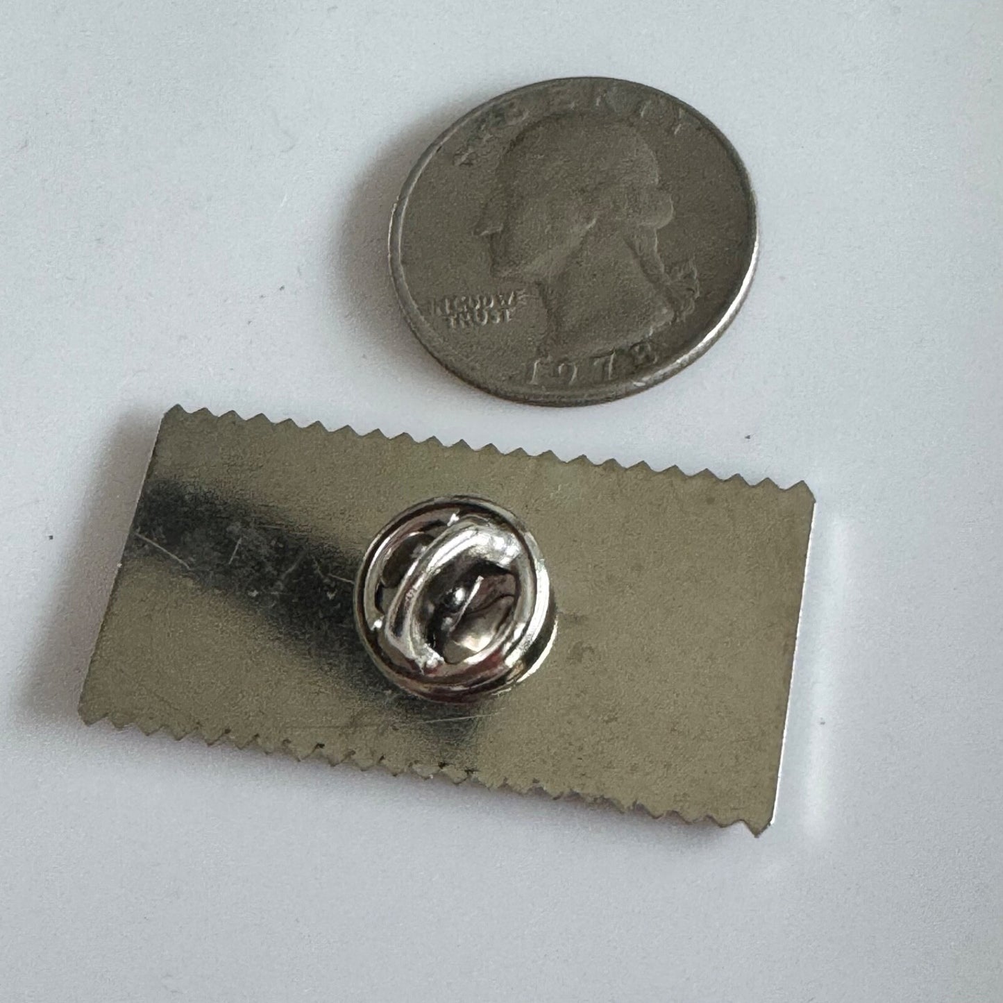 Vtg Best Friend of Charleston 1830 Train Pin – USA 22 Stamp Replica Rail History