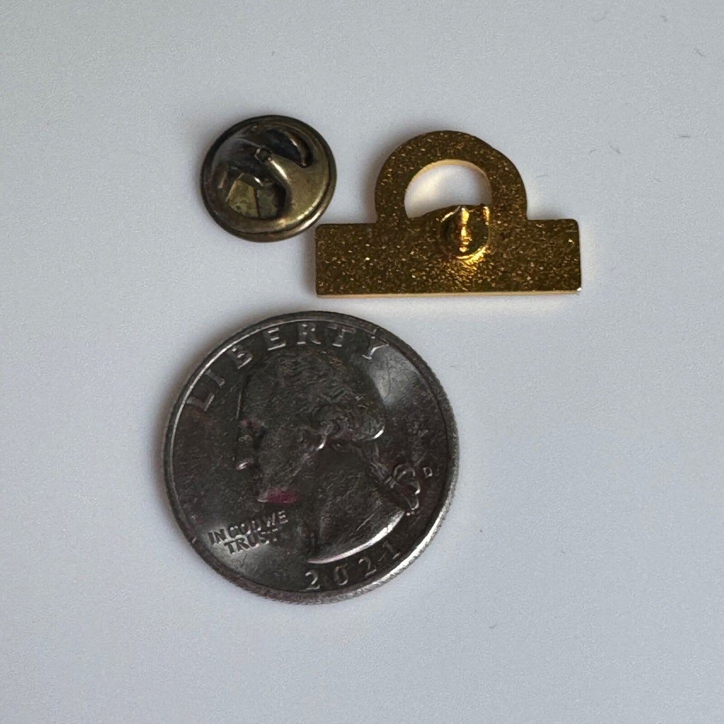 Vintage Continental Food Packaging Q Lapel Pin Enamel